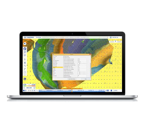 Software de previsión del tiempo - TZ Module - MaxSea International - de routing / para velero / para smartphone