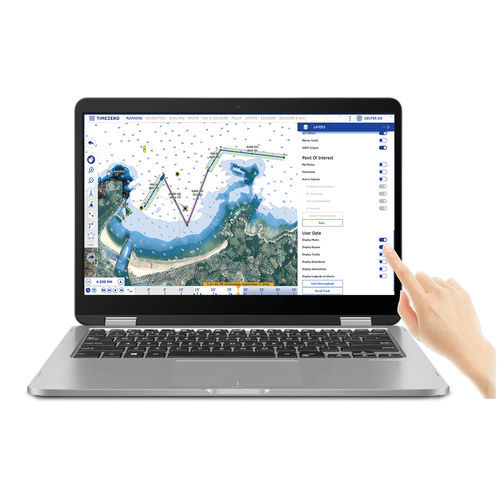 Software de navegación - TZ Navigator v3 - MaxSea International - de previsión del tiempo / AIS / marino