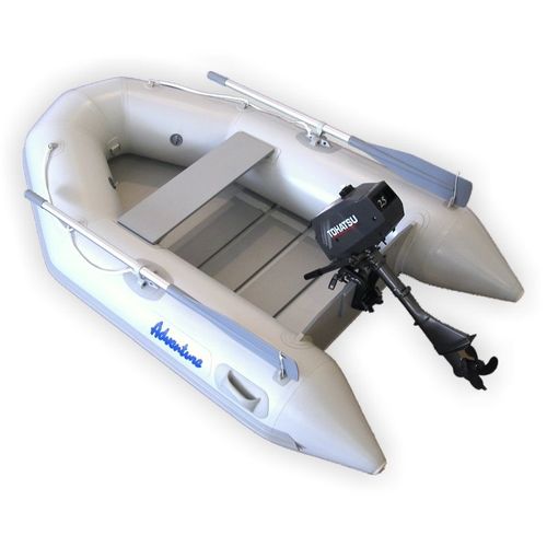 Embarcación neumática fueraborda - Travel 1  - Adventure Inflatable boats - plegable / open / con 2 plazas