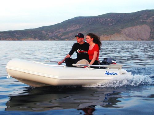 Embarcación neumática fueraborda - Travel 2 - Adventure Inflatable boats - plegable / open / clásica