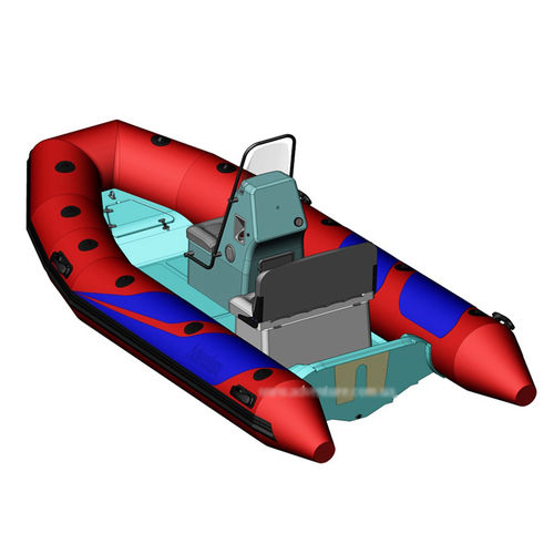 Embarcación neumática fueraborda - Vesta V-345 - Adventure Inflatable boats - semirrígida / open / con consola jockey