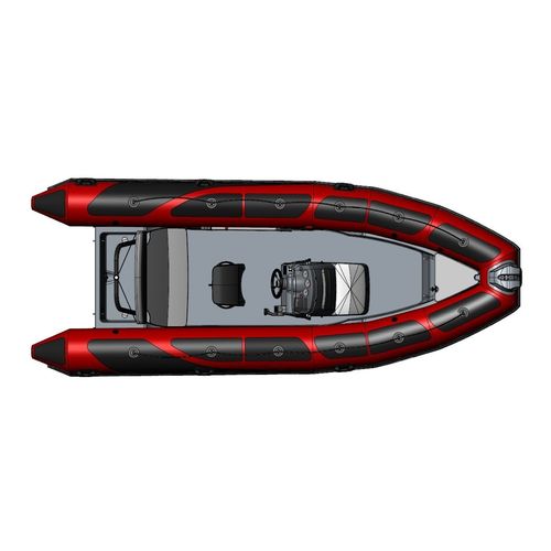Embarcación neumática fueraborda - Vesta V-585 - Adventure Inflatable boats - semirrígida / open / con consola lateral