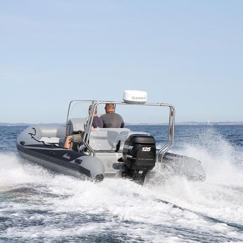 Embarcación neumática fueraborda - Vesta V-650 - Adventure Inflatable boats - semirrígida / con consola central / open