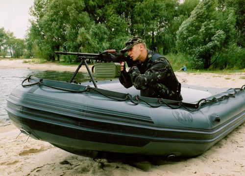 Barco profesional fueraborda - R-440 - Adventure Inflatable boats - embarcación neumática semirrígida