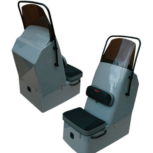Consola de pilotaje central - SL-2H - Adventure Inflatable boats - con parabrisas / con asiento delantero