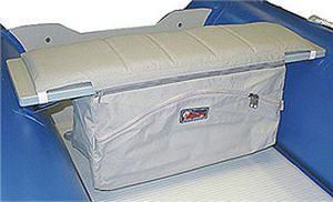Asiento piloto - Adventure Inflatable boats - para embarcación neumática / desmontable / con cofre