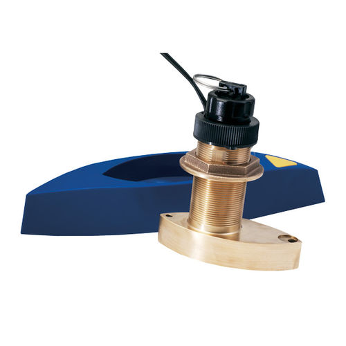 Sensor de profundidad - B744V TRIDUCER® multisensor - Airmar - de temperatura del agua / acústico / de velocidad