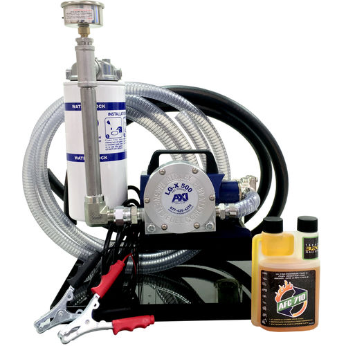 Sistema de limpieza de tanques para buque - TK-240 XT - AXI International - para yate / portátil
