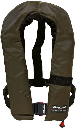 Chaleco salvavidas inflable automático - FLYFISHER 150 ZIP - Baltic - 150 N / unisex / para la pesca