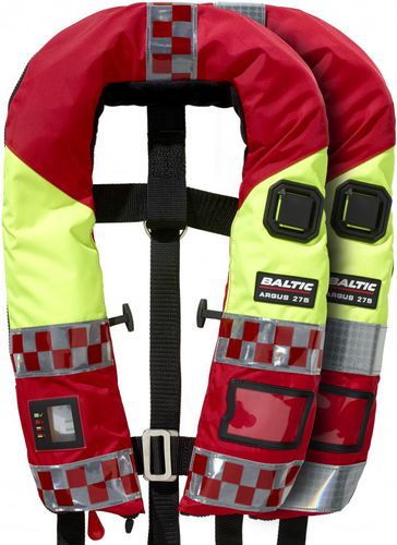 Chaleco salvavidas inflable automático - FIRE OFFICER - Baltic - 275 N / unisex / con arnés de seguridad