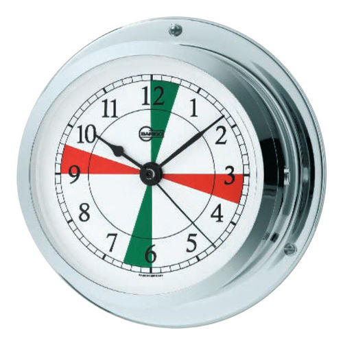 Reloj sector de radio - 1187CRFS - Barigo - de cromo