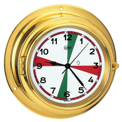 Reloj analógico - 1650MSFS - Barigo - de latón / sector de radio