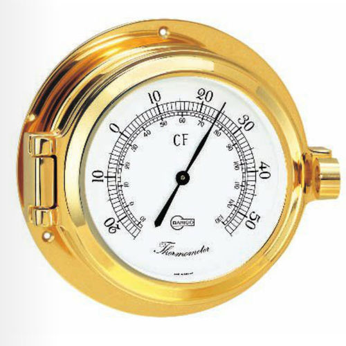 Termómetro analógico - 1329MS - Barigo - de latón pulido / °C / °F