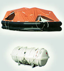 Balsa salvavidas para buque - L1300AB - Canepa & Campi - SOLAS / despliegue de pescante / inflable
