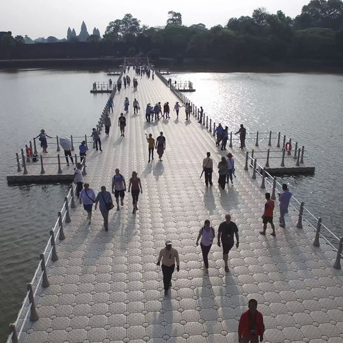 Puente flotante - Bridge - CANDOCK - para peatones