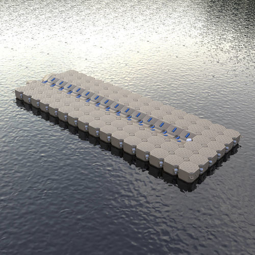 Pantalán flotante - 28 ft - CANDOCK - modular / para amarre en seco / para puerto deportivo