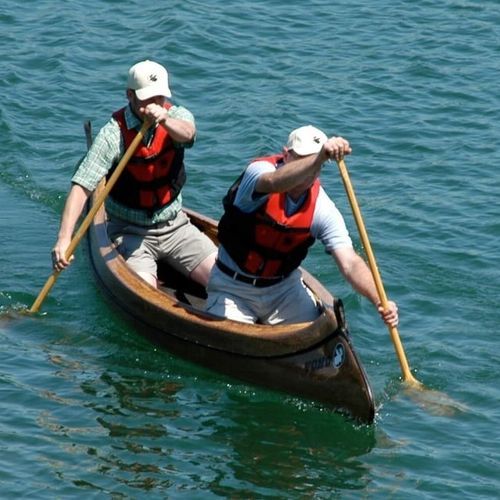 Canoa canadiense - YOHO 2 - Gatz Kanus - para 2 personas / para adulto / roja