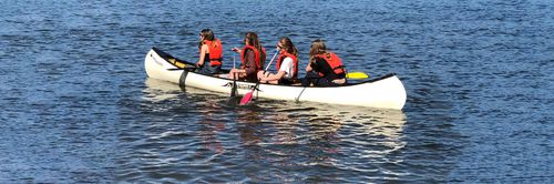 Canoa de travesía - ATHABASCA 550 - Gatz Kanus - 4 plazas / para adulto / roja