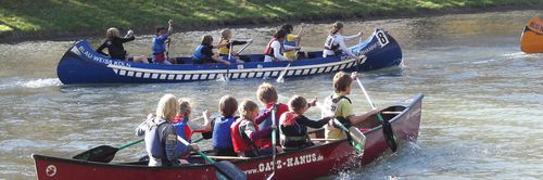 Canoa canadiense - BIG CANADIAN 590 - Gatz Kanus - de recreo / para 5 personas / para adulto