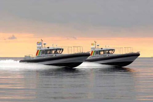 Barco profesional barco de vigilancia - RPB 12 PROP  - Raidco Marine - intraborda
