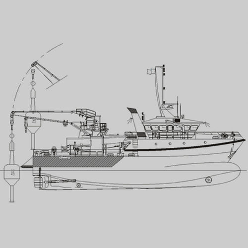 Buque multiusos balizador - BUOY TENDER 32 - Raidco Marine - costero