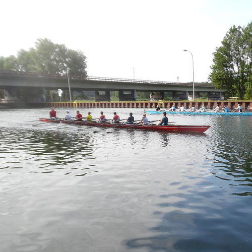 Bote de remo de regata - C8x+8+ Kombi - Baumgarten Bootsbau - de travesía / de recreo / ocho en punta