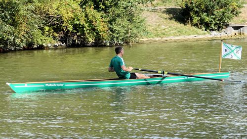 Bote de remo clásico - C1x - Baumgarten Bootsbau - de regata / de travesía / de recreo