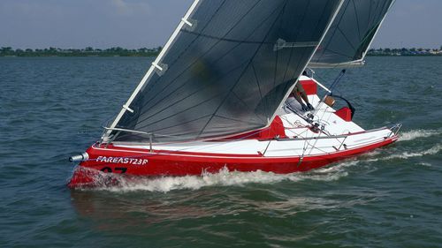 Tela para velas laminada - ZZ - Contender BV - regata / de poliéster / de carbono