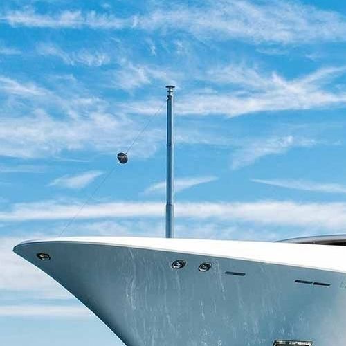 Mástil para yate - Cramm Yachting Systems BV - de acero inoxidable / telescópico