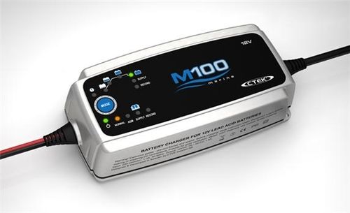 Cargador de batería - M 100 - Ctek - marino