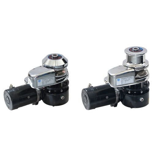 Molinete eléctrico - DZC 440E - Data Hidrolik Makina Sanayi - para barco / vertical / tambor simple