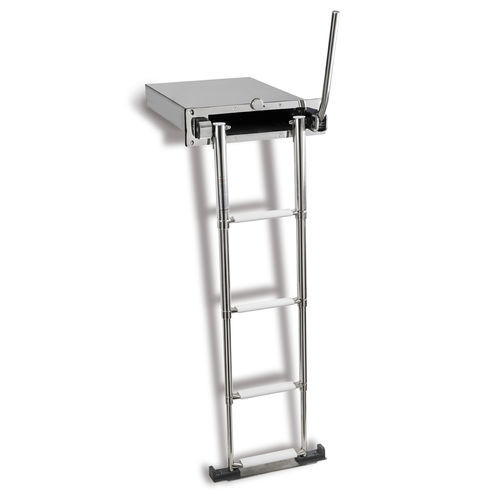 Escalera para barco - One - DOUGLAS MARINE - abatible / telescópica / de baño