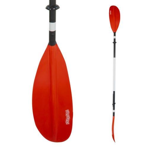 Pala para kayak - STORM - AQUADESIGN - de recreo / asimétrica / doble