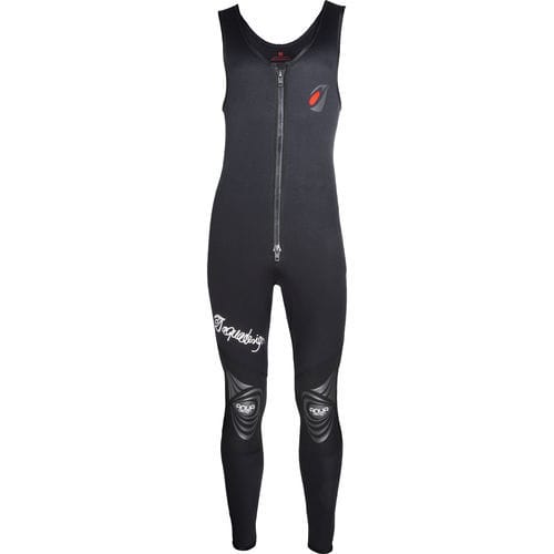 Traje de surf - ZIP - AQUADESIGN - de canoa-kayak / traje húmedo / sin mangas