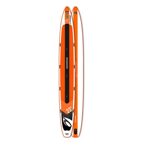 Tabla de SUP hinchable - SPEEDCRAFT  - AQUADESIGN - de race / nivel principiante / nivel intermedio