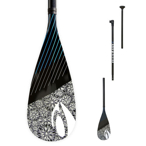 Pala para tabla de stand-up paddle - AURA 3 - AQUADESIGN - de recreo / simétrica / simple