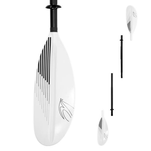 Pala para kayak - VIVA 4 - AQUADESIGN - de recreo / asimétrica / doble