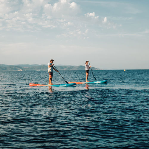 Tabla de SUP hinchable - TEMPO  - AQUADESIGN - allround / nivel principiante / nivel intermedio