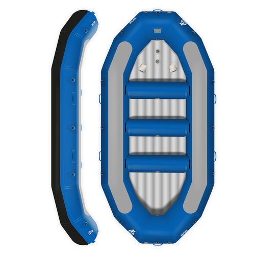 Raft para 9 personas - RAPTOR 410 BLEU  - AQUADESIGN - de aguas bravas