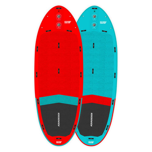 Tabla de SUP hinchable - MEGACRAFT  - AQUADESIGN - de race / de wave / para río