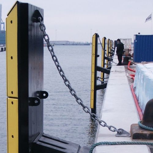 Cadena para puerto deportivo - Trelleborg Marine and Infrastructure - de ancla / eslabón con contrete / sin contrete