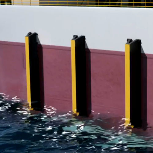 Defensa para barco - Thor H - Trelleborg Marine and Infrastructure - para casco / de grandes dimensiones / amarilla
