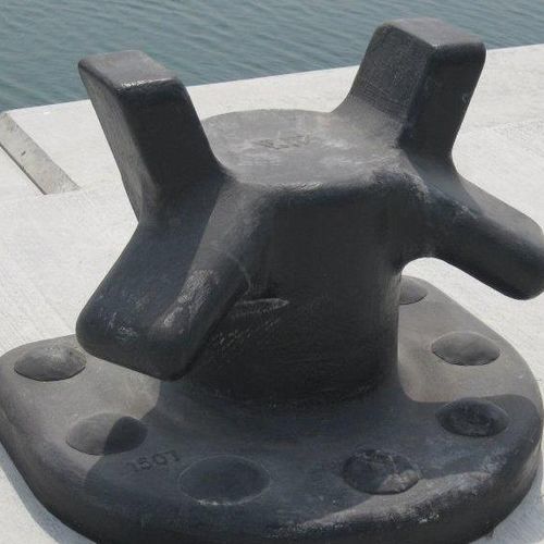 Bolardo de amarre para terminal portuaria - Horn  - Trelleborg Marine and Infrastructure
