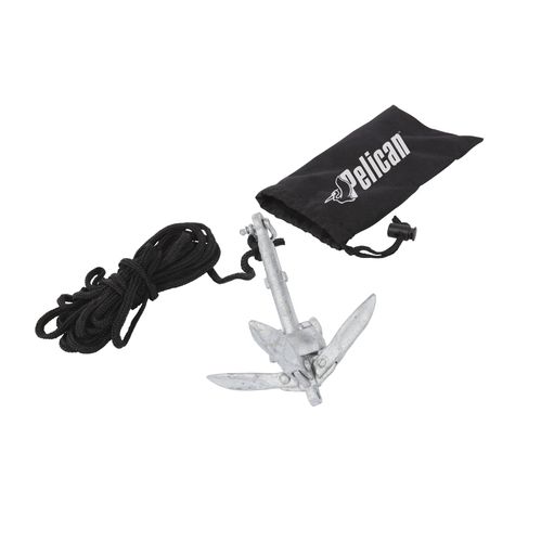 Ancla plegable - PS0658-2 - Pelican International - para canoa-kayak / de aluminio
