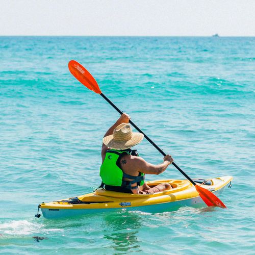 Kayak de recreo - Maxim 100X - Pelican International - de mar / para adulto / 1 plaza