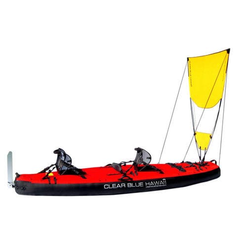 Kayak sit-on-top - KAANAPALI - Clear Blue Hawaii - de mar / para adulto / biplaza