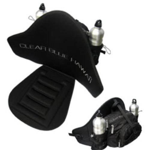 Asiento para kayak - ERGON  - Clear Blue Hawaii - abatible / desmontable / 1 plaza