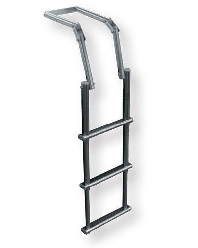 Escalera para embarcación neumática - 7258 - CEREDI - plegable / de embarque / de acero inoxidable