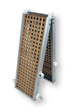 Pasarela para barco - 2860 / 2880 - CEREDI - plegable / manual / de aluminio