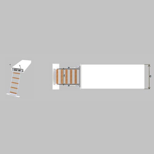 Escalera para barco - Ezb-1230-8	 - Ezberci Marine - abatible / telescópica / de baño